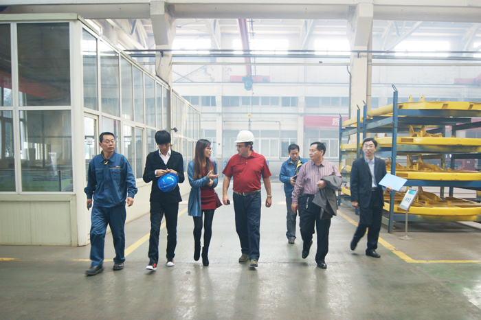 墨西哥客戶訪問沃爾華集團