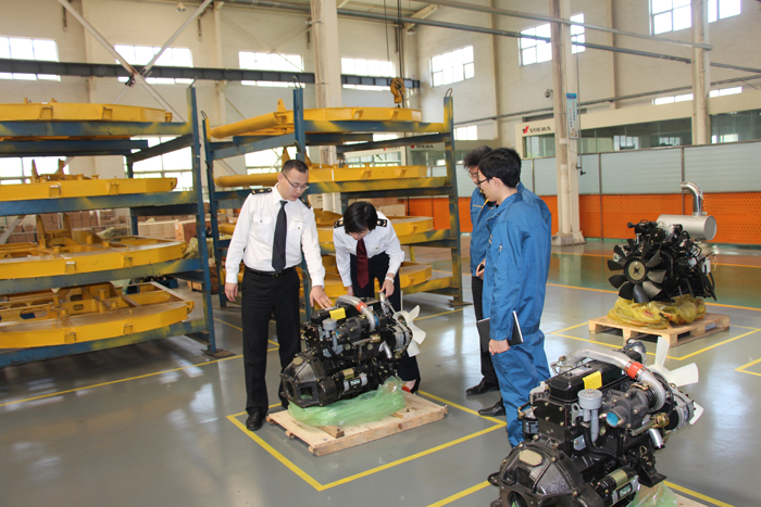 濟寧檢驗檢疫局領導蒞臨沃爾華集團參觀指導