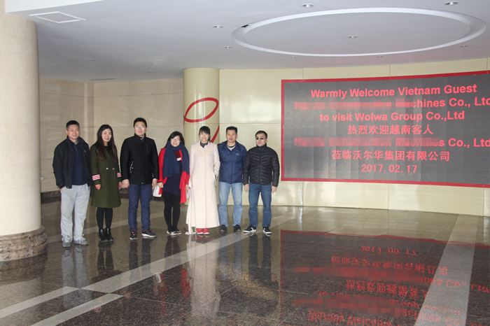 越南客戶訪問沃爾華集團(tuán) 越南客戶訪問沃爾華集團(tuán)