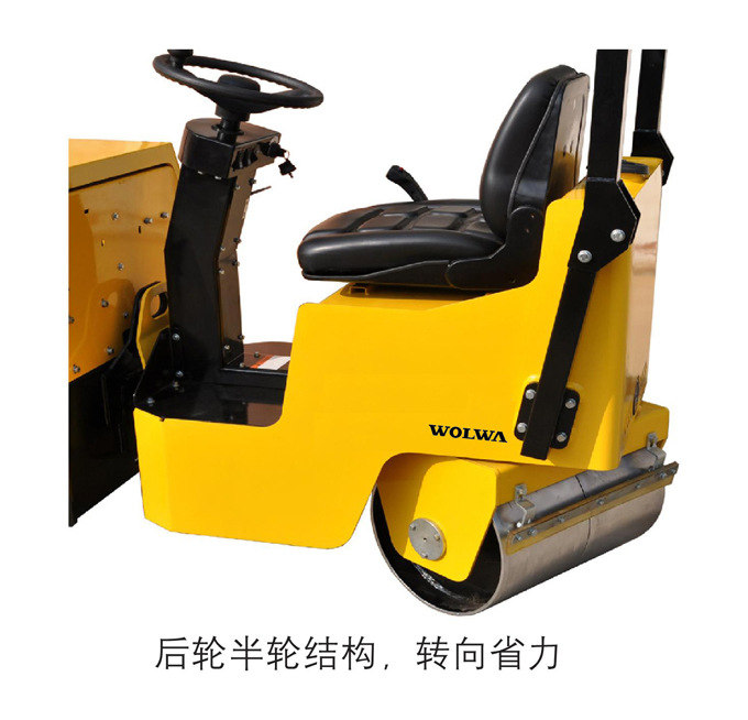 沃爾華GNYL41駕駛式壓路機實物圖