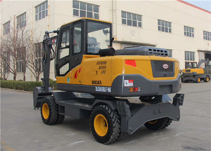 85負載敏感輪式液壓挖掘機