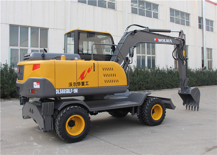 85負載敏感輪式液壓挖掘機