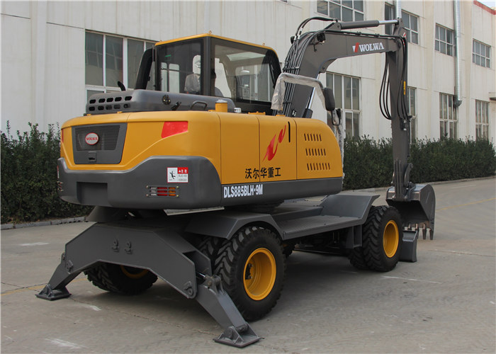 85恒壓恒功率輪式液壓挖掘機